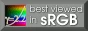 Best viewed in sRGB